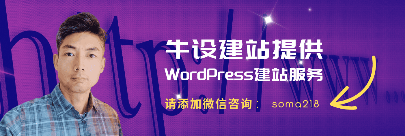 牛設(shè)建(jian)站提供WordPress建(jian)站服務(wu)